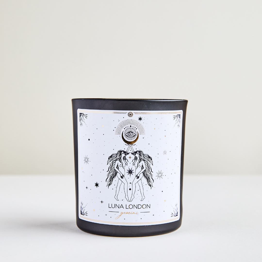 Gemini Zodiac Candle Astrology Candles Luna London Scented Candles