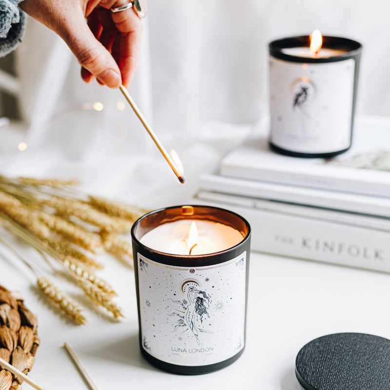 Aquarius Zodiac Candle | Astrology Candles | Luna London Scented Candles