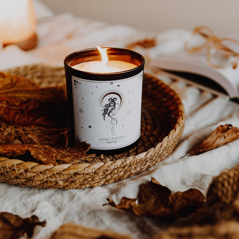 Aries Zodiac Candle | Astrology Candles | Luna London Scented Candles