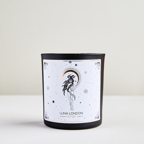 Aries Zodiac Candle | Astrology Candles | Luna London Scented Candles