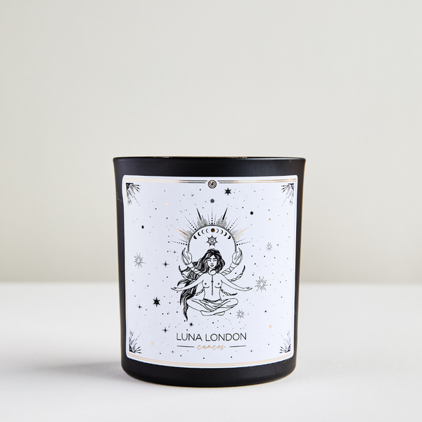 Cancer Zodiac Candle | Astrology Candles | Luna London Scented Candles