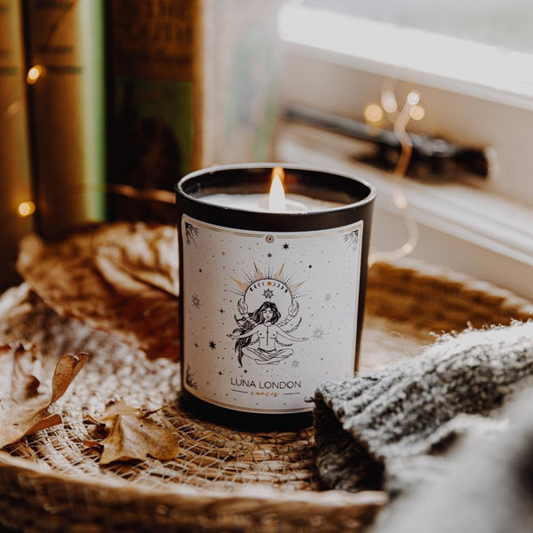 Cancer Zodiac Candle | Astrology Candles | Luna London Scented Candles