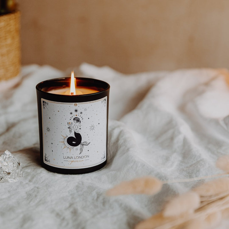 Capricorn Zodiac Candle | Astrology Candles | Luna London Scented Candles