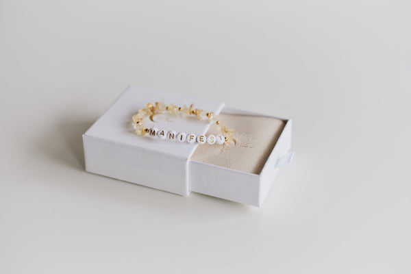 Crystal Citrine Bracelet