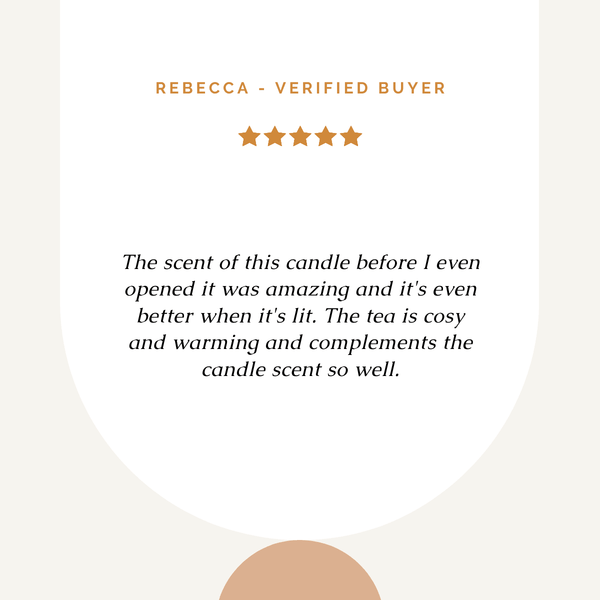 Spiced Tea Scented Meditation Candle Review