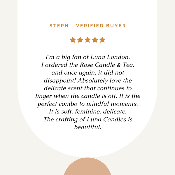 Rose Scented Candle Review