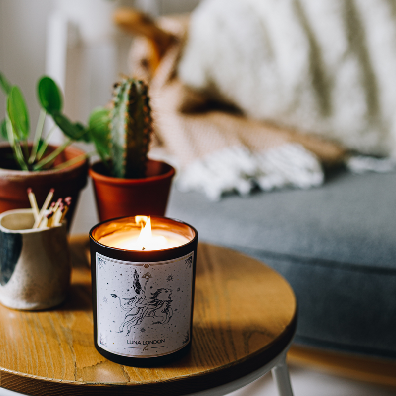 Leo Zodiac Candle | Astrology Candles | Luna London Scented Candles