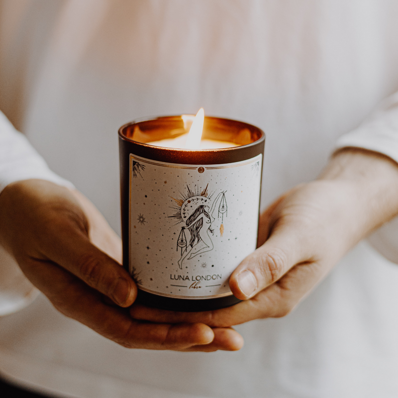 Libra Zodiac Candle | Astrology Candles | Luna London Scented Candles