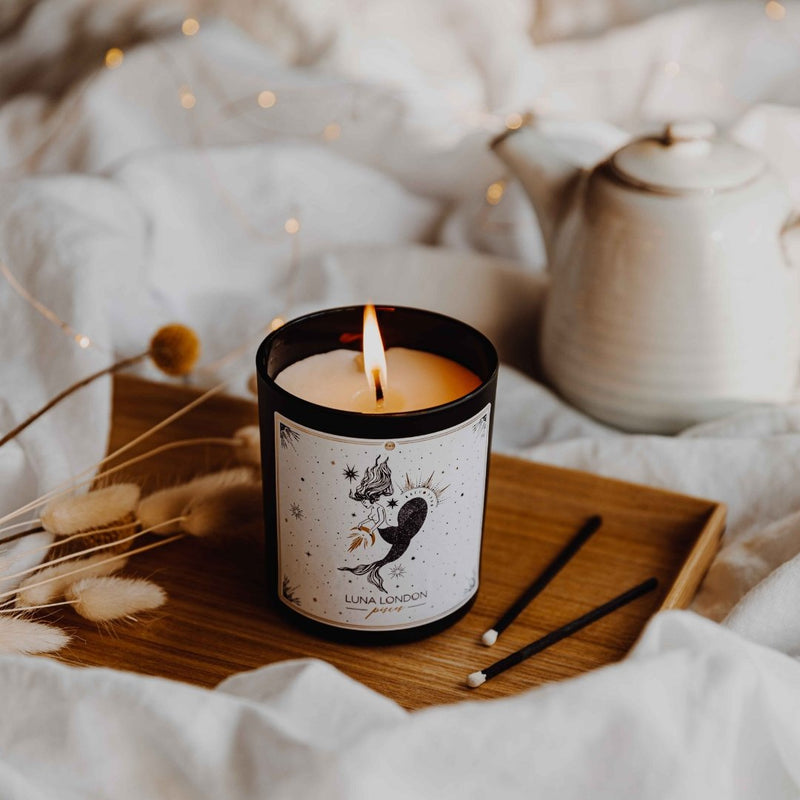 Pisces Zodiac Candle | Astrology Candles | Luna London Scented Candles