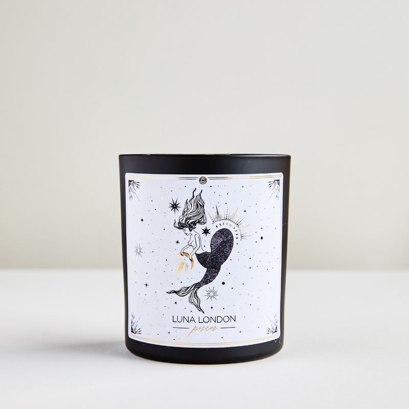 Pisces Zodiac Candle | Astrology Candles | Luna London Scented Candles