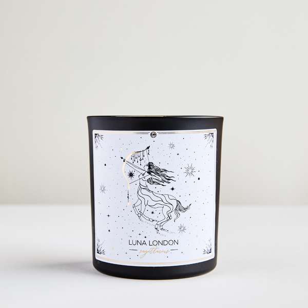 Sagittarius Zodiac Candle | Astrology Candles | Luna London Scented Candles